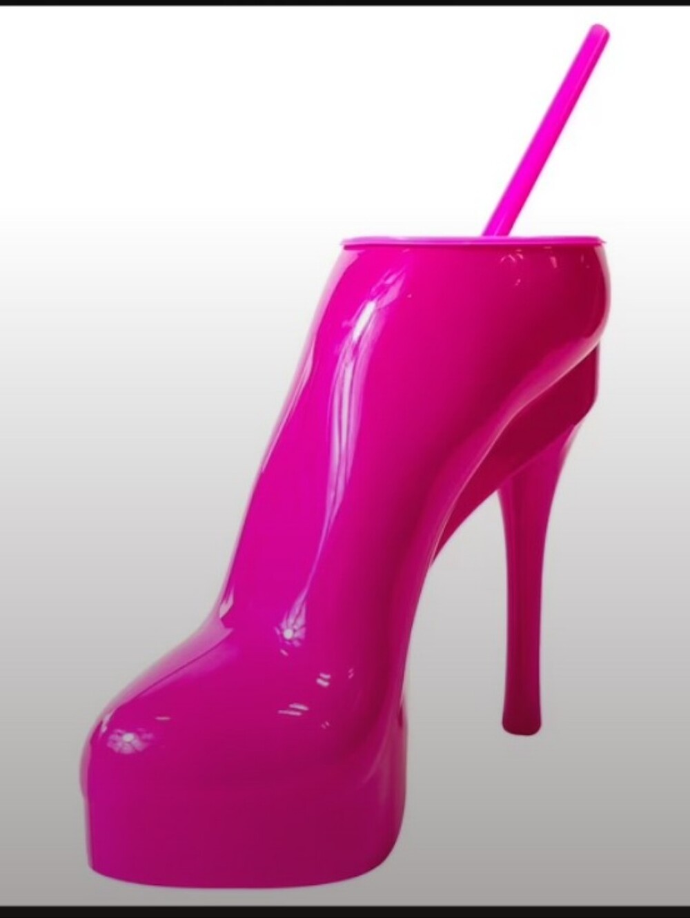 Simply Sweet-Stiletto High Heel 👠 Drink Tumbler - Women's Novelty Shoe Cup 🩷💗